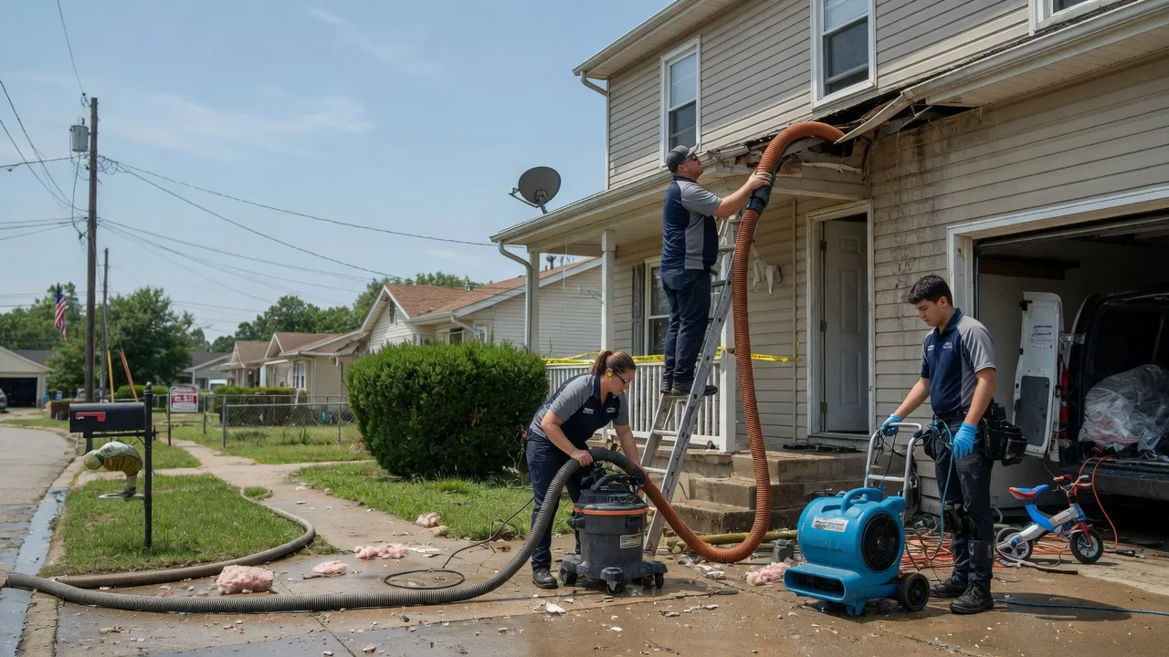 Water Damage Restoration in Connerville, OK near me